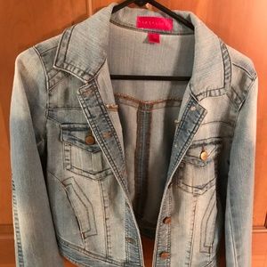 Tinseltown Denim Couture Jean Jacket